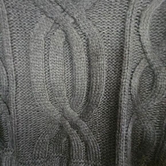 Express Black Cable Knit Turtleneck Sweater NWT Woman's Size Small - Picture 6 of 8